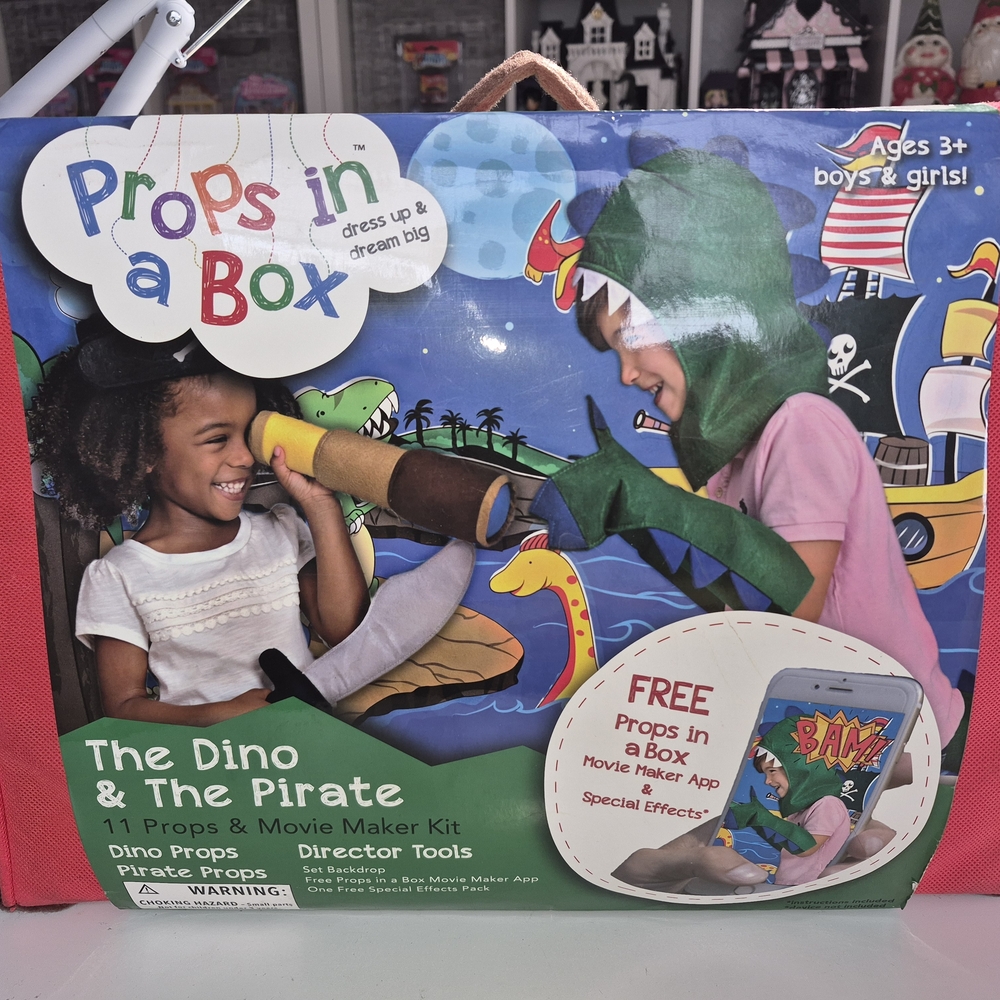 The Dino & The Pirate Kids Toy Set